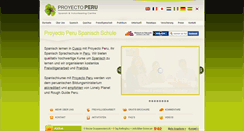 Desktop Screenshot of de.proyectoperucentre.org